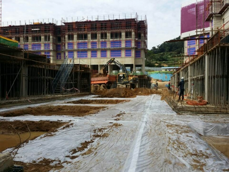 광주 동림동 지역주택조합 신축공사 중 토공사